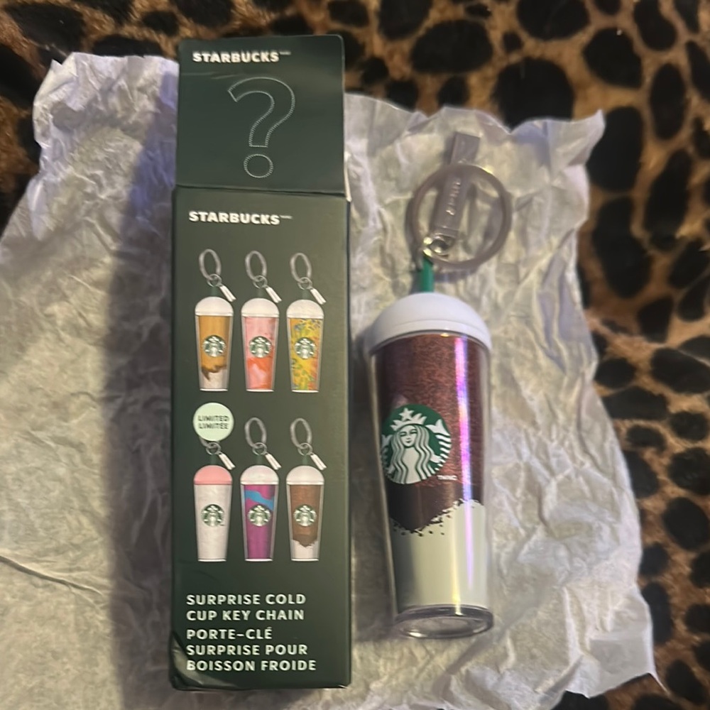 COPY - Starbucks mini cup keychain